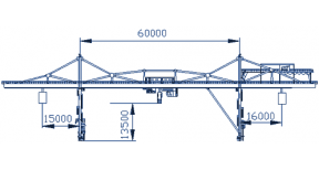 Перегружатель мостовой грейферный ПМГ-20
